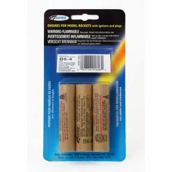 Estes Estes B6-4 Rocket Engine (Pack of 3) for Motors