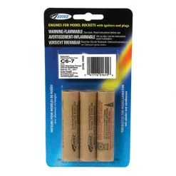 Estes C6-7 Standard Engine(3) HAZ for Motors