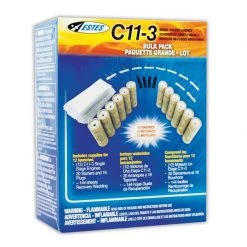 Estes C11-3 Engine Bulk Pack (12) for Motors