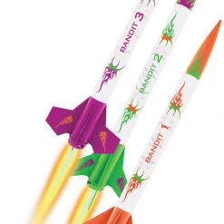 Estes 3 Bandits Mini Kit E2X, Easy-to-Assemble for Kits